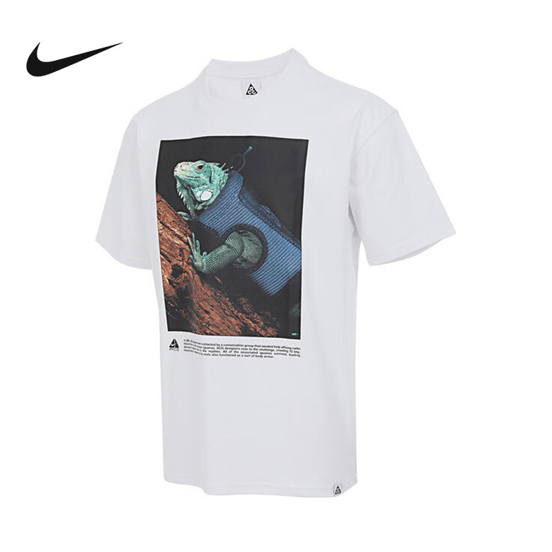 NIKE耐克ACG短袖男2025夏新款图案印花休闲圆领运动T恤HJ0890-121