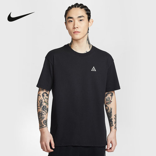 NIKE耐克夏新款ACG DRI-FIT男短袖户外宽松速干图案T恤IH1289-010