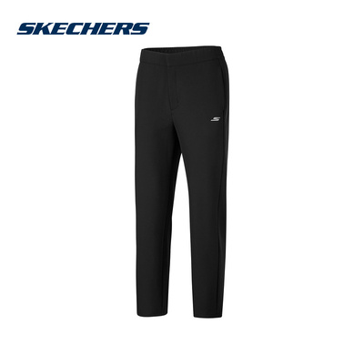 Skechers斯凯奇冬女士加绒保暖舒适运动梭织长裤P425W139/0018