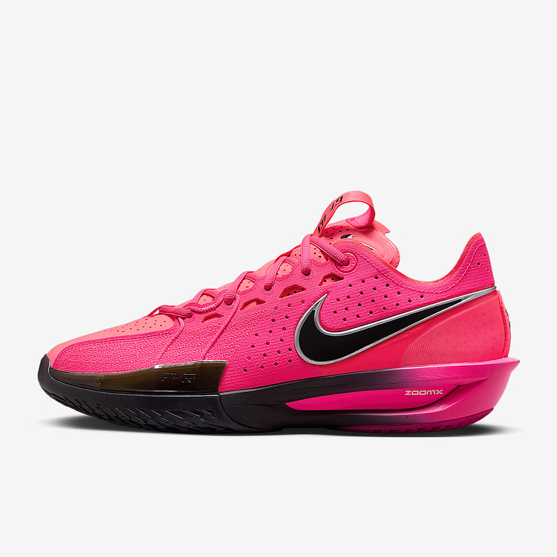 NIKE耐克男鞋Air Zoom G.T. CUT 3 粉色运动实战篮球鞋DV2918-600