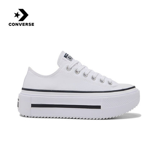 匡威Converse夏季男女鞋情侣休闲运动胶鞋帆布双层厚底鞋 A154