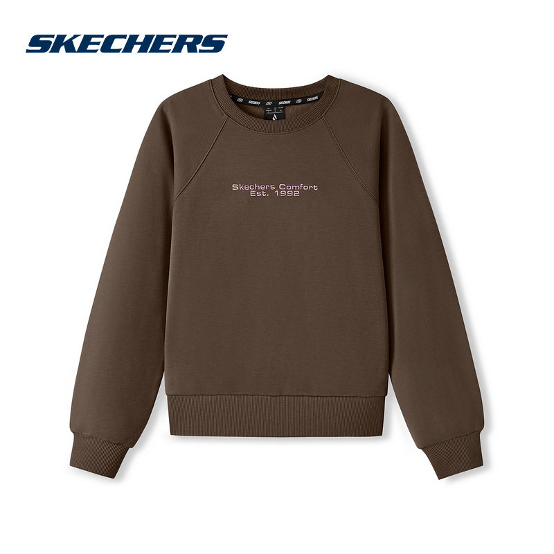 SKECHERS|（新款）2025冬女卫衣 L325W048-05U5