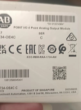 议价全新AB罗克韦尔1734-OE4C POINT I/O 4点