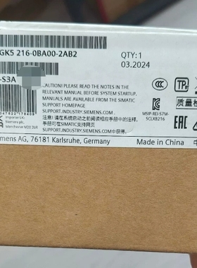 议价西门子6GK5 216-0BA00-2AB2，全新原装未开封