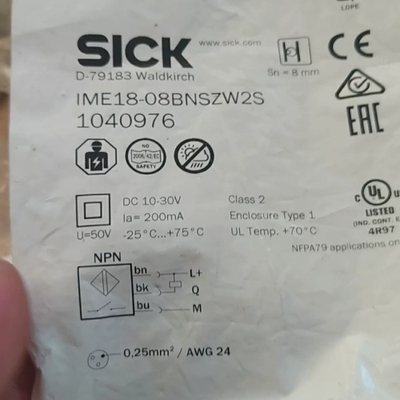 议价IME18-08BNSZW2S施克1040976