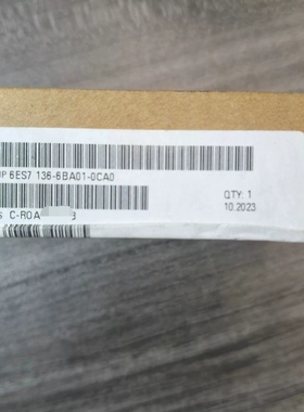 议价西门子6ES7 136-6BA01-0CA0，全新未开封，原