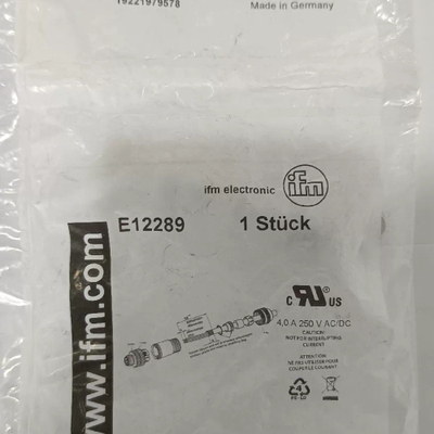 议价全新原装德国IFM易福门E12289以太网网线可接线插头E1