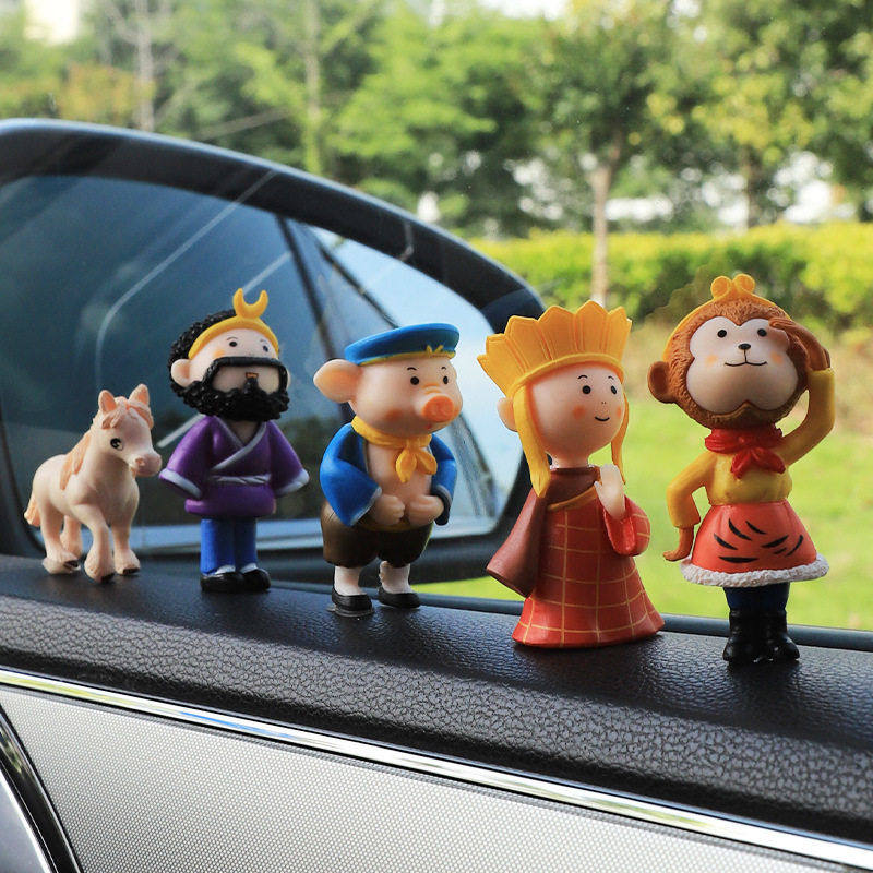 2024新款西游记卡通公仔汽车中控台导航屏电动车装饰品车载小摆件,汽车用品/电子/清洗/改装,摆件,淘宝优惠券,粉丝福利购,淘宝优惠卷