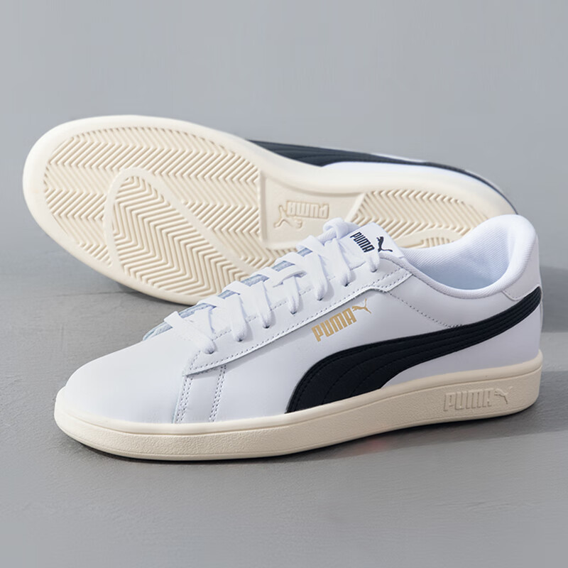 PUMA彪马男女新款小白鞋低帮经典复古百搭板鞋 SMASH 390987