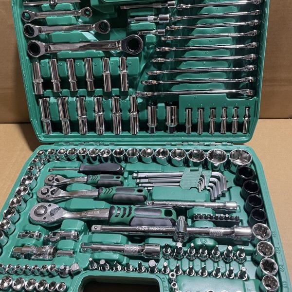 维修全套150工具大全组合品件套万能质汽修工具套装德国套筒扳手