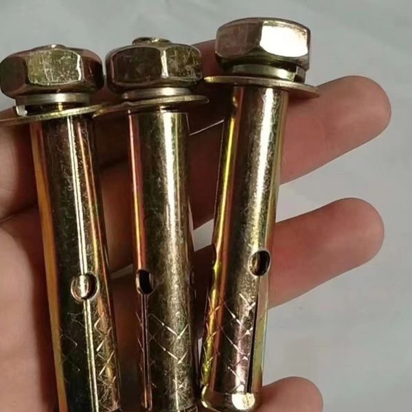 M拉爆非标膨胀炸空调膨胀12孔m10防滑螺丝膨胀爆丝六角麻袋M8带装