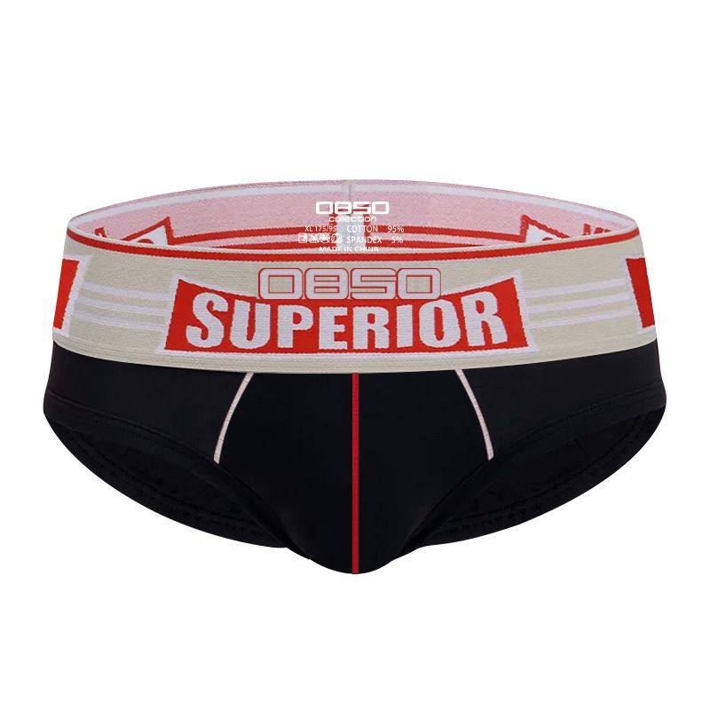 潮流加宽腰带男士三角裤棉质性感低腰时尚运动纯色舒适透气内裤男,女士内衣/男士内衣/家居服,男三角内裤,淘宝优惠券,粉丝福利购,淘宝优惠卷