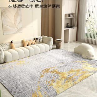 轻奢高级感沙发茶几毯家用免洗卧室房间床边地垫 地毯客厅2023新款