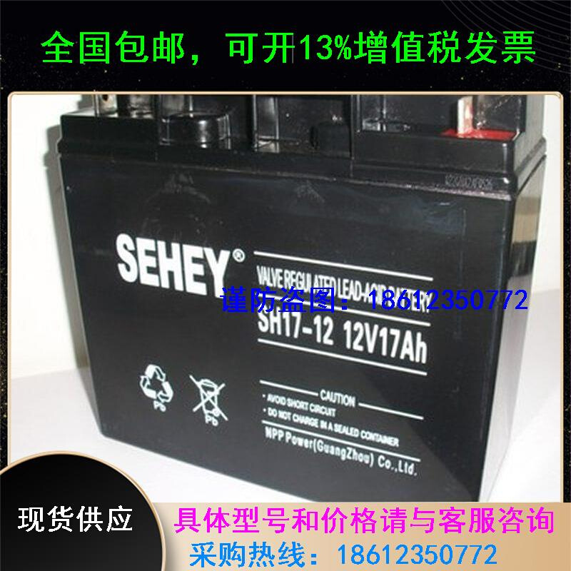 SEHEY蓄电池NP20-12西力12V20AH直流屏UPS/EPS消防应急电源用电瓶 五金/工具 蓄电池 原图主图