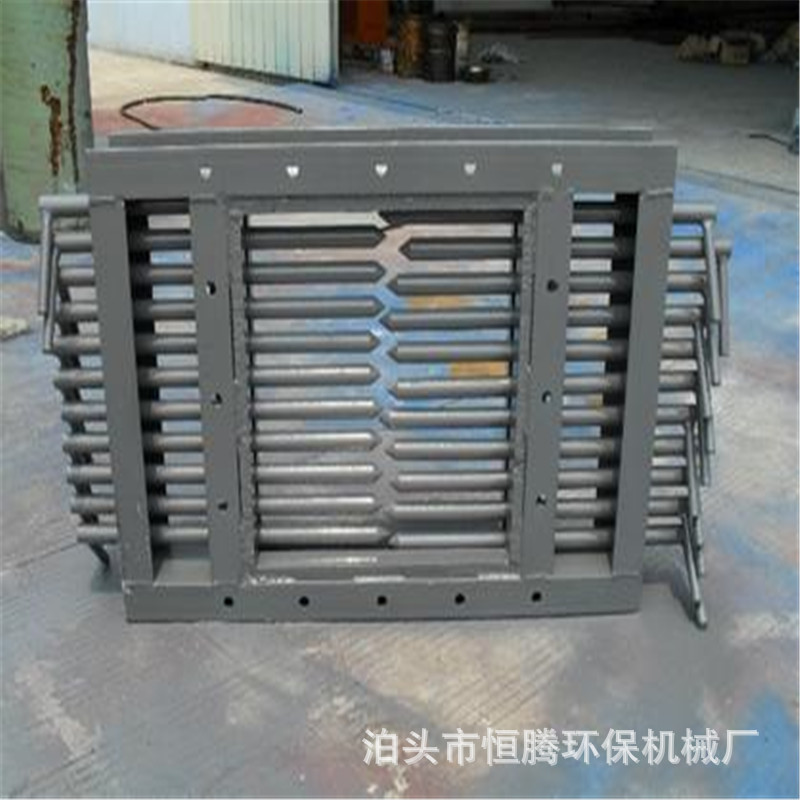 手动单开棒条阀600*600电动气动双开棒条阀三通卸料器重锤翻板阀