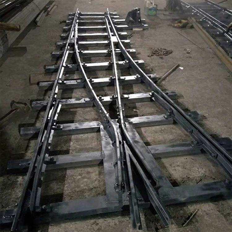 矿用单开道岔规格全 矿用道岔 交叉渡线道岔 多开道岔