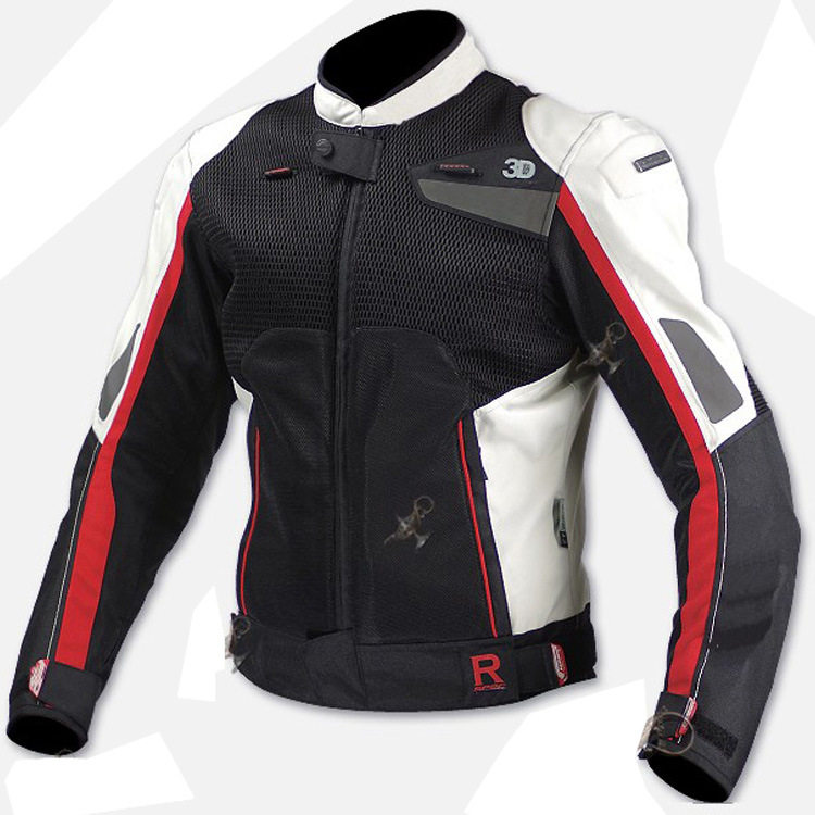 K092摩托车赛车机车服街车服夏季透气网布机车服骑士骑行防水服