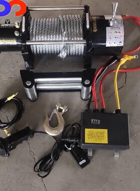 6000磅电动绞盘车在电动葫芦12V小吊葫芦吊机