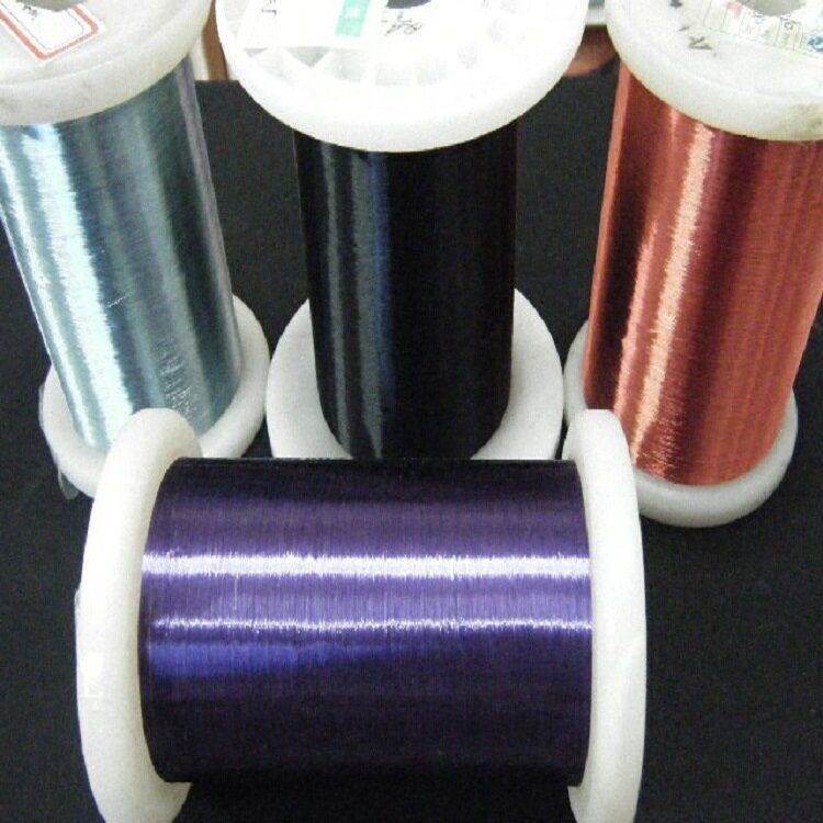 吉铨5N单晶铜漆包线直焊型0.02mm-0.06mm整轴超细线圈电机线
