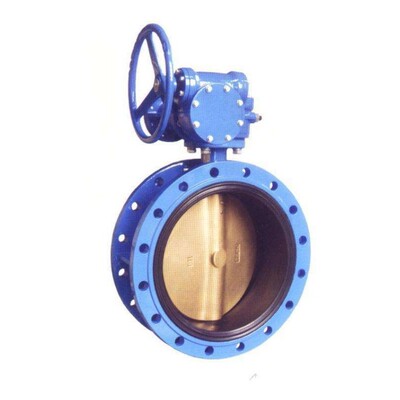 D341X-10 手动蜗轮法兰蝶阀DN50 65 80 100 125 150 200 250 300