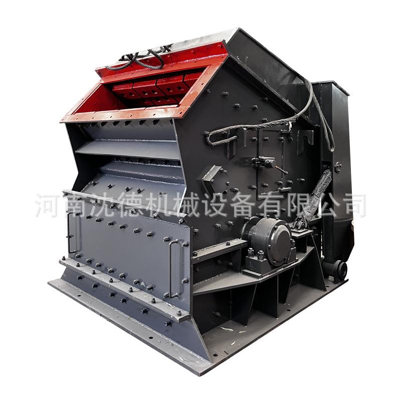 PF1214反击式破碎机反击破石子机大型石料铁矿石制砂设备运行稳