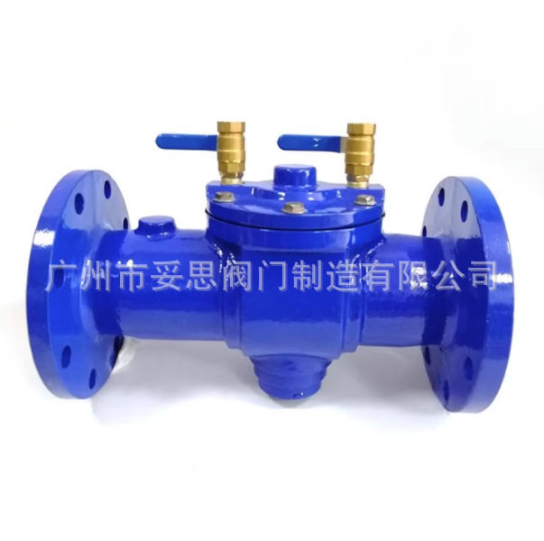 DF41X-16Q倒流防止器/法兰止回阀/球墨铸铁工程管道用防污隔断阀