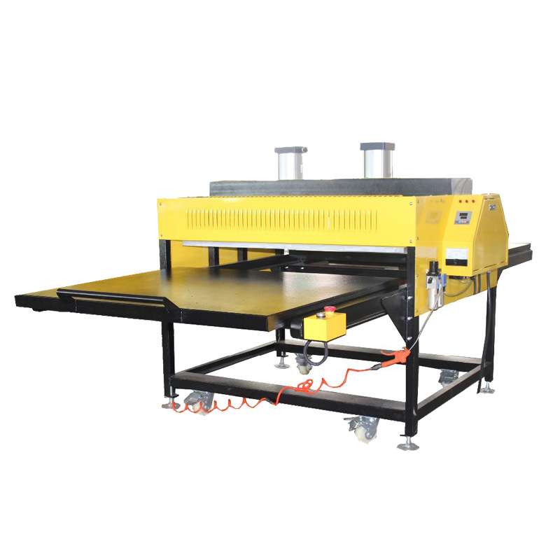 热转印烫画机large format sublimation heat press200气动双工位