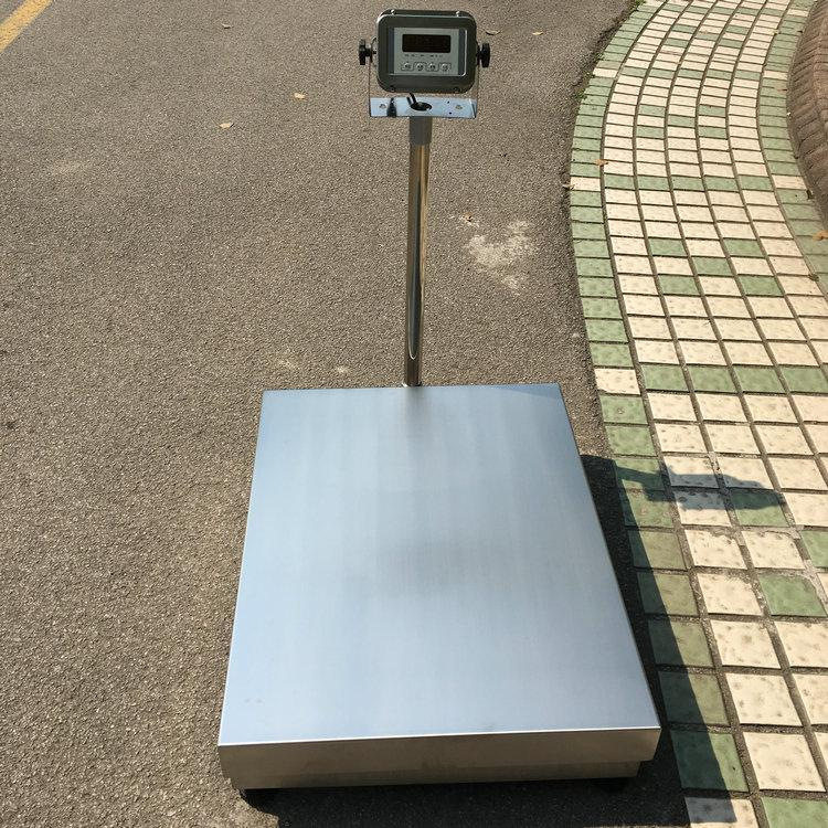 400x500mm不锈钢台称 300公斤防水落地秤 制药车间防腐蚀电子台秤