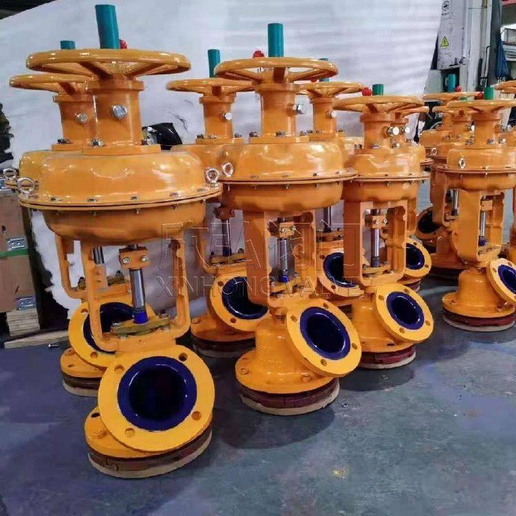 HG5-16-79搪瓷三通放料阀 焊接 现货 法兰 不锈钢 欣弘阀门