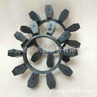 菱形减震圈FLENDER BIPiEX BWN202-227弗兰德弹性体联轴器胶垫