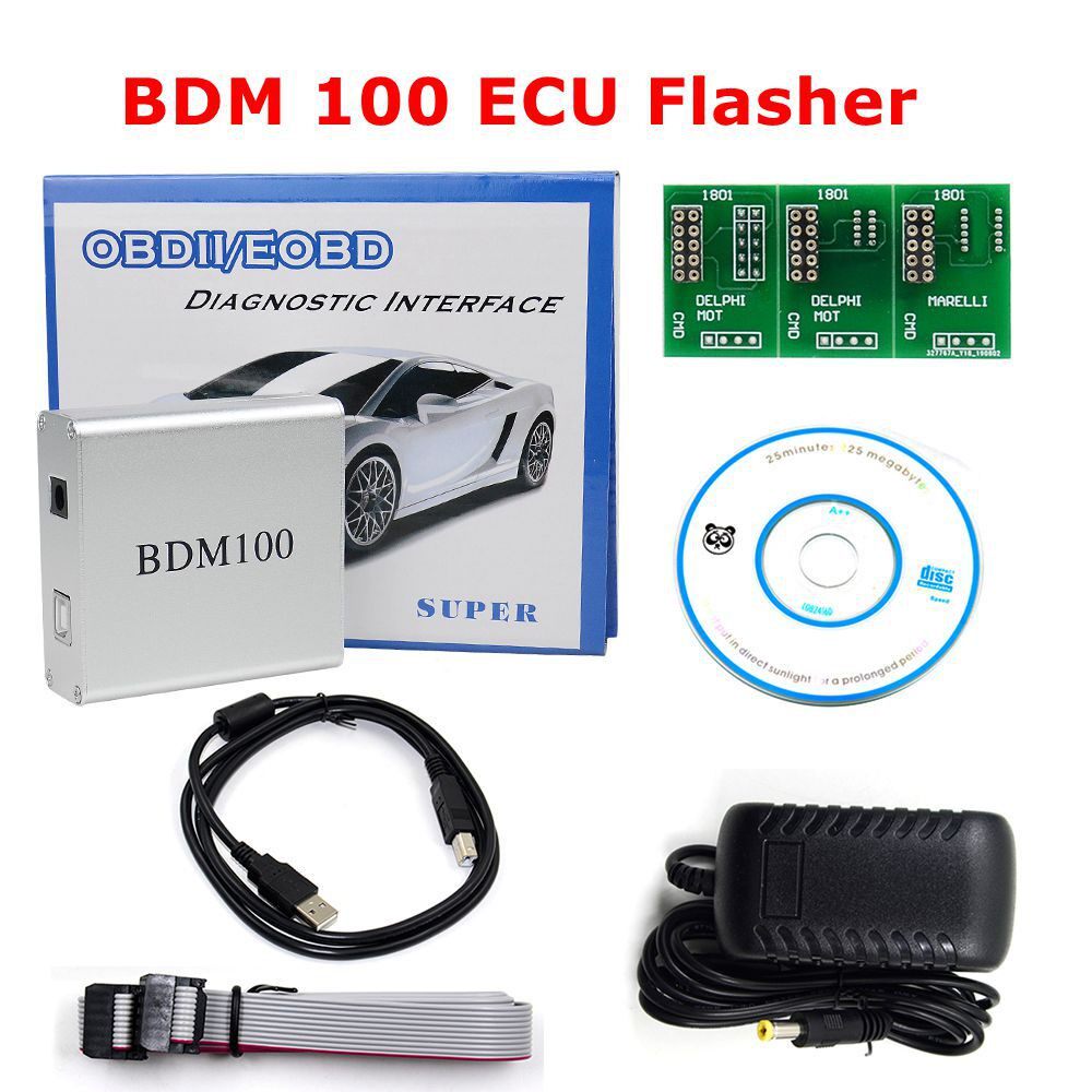 BDM100 ECU Programmer ECU Flasher V1255 汽车动力升级读写工具