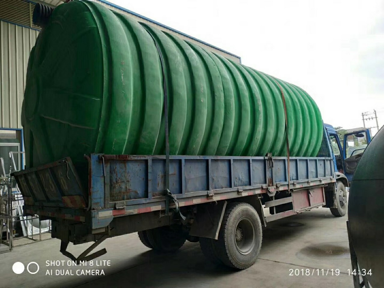 玻璃钢化粪池1~100吨地埋式家用化粪池沉淀池 缠绕三格式沼气池