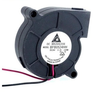 台达DELTA5015DC24V0.16A BFB0524HH机械机箱散热小鼓风机离心
