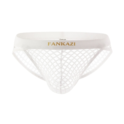 男士搂空出口内裤 渔网眼短裤简约青年如透气三角裤 男 fa2106