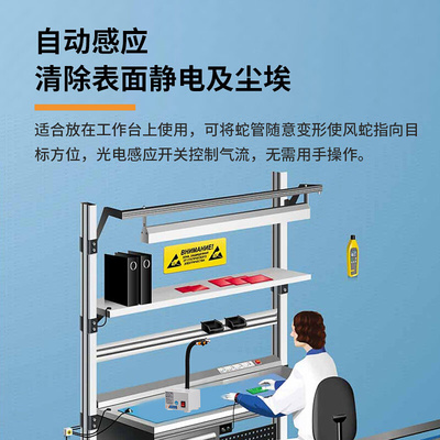 。埃用TR7083去静电风机工业静电消除器光电自动感应除静电离子风