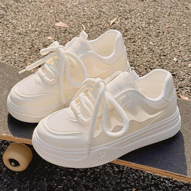 英国Next road2025新款夏网面小白鞋女软底帆布鞋厚底奶fufu鞋子,女鞋,时尚休闲鞋,淘宝优惠券,粉丝福利购,淘宝优惠卷