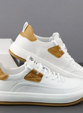 Minimalism Aquaman~ 真皮小白鞋男百搭潮流白色舒适厚底头层牛皮