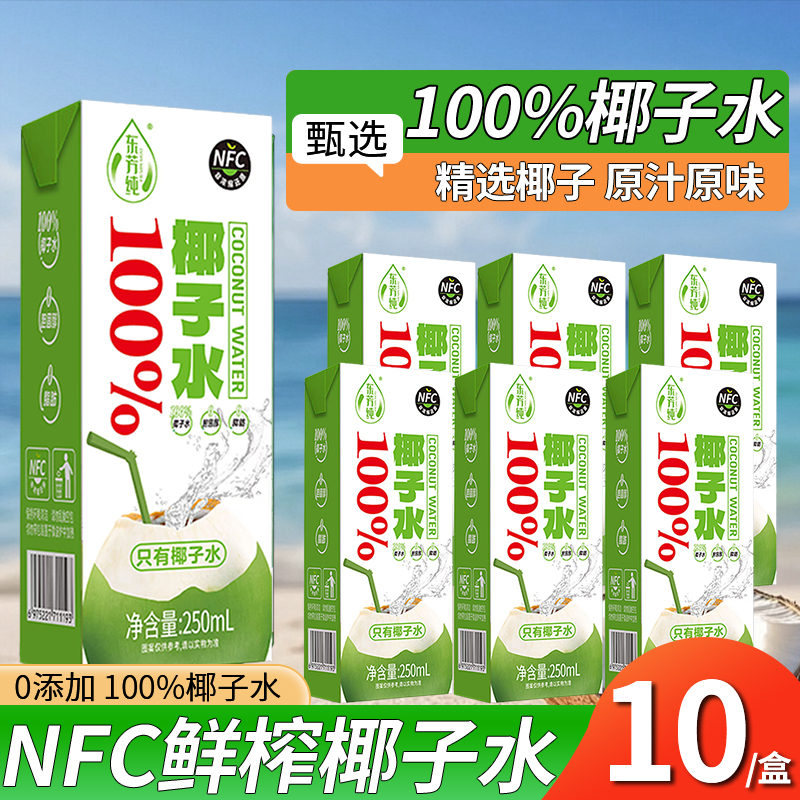 100%椰子水果汁飲料0脂0香精
