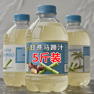 甘蔗汁整箱2500ML清甜解渴0脂植物饮料甘蔗马蹄汁10盒厂家直供新