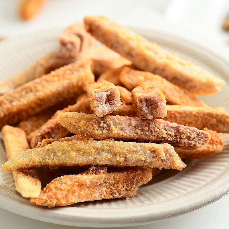 酥脆芋头条 零食蟹黄味非荔浦芋头条非油炸咸蛋黄味
