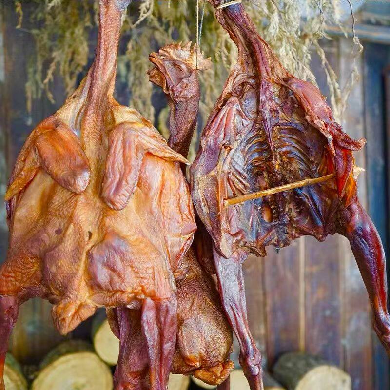 四川巴中特产腊鸡腊肉正宗烟熏腊鸡腊肉腊鸡腊肉农家土鸡烟熏腊鸡