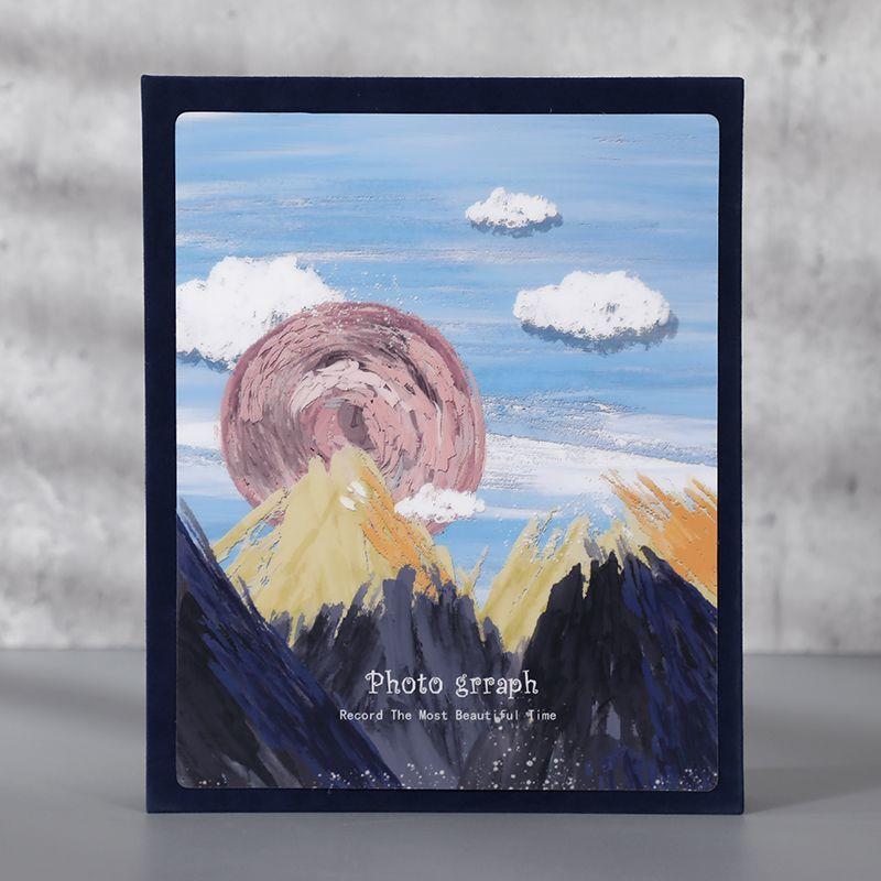 相册本6寸插页式活页5678混合尺寸装相册本纪家庭影集3照片收纳册