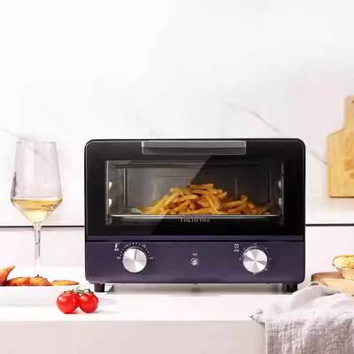 THERMOS电烤箱家用小型多功能大容量大功率可视 12L EHA-5119A