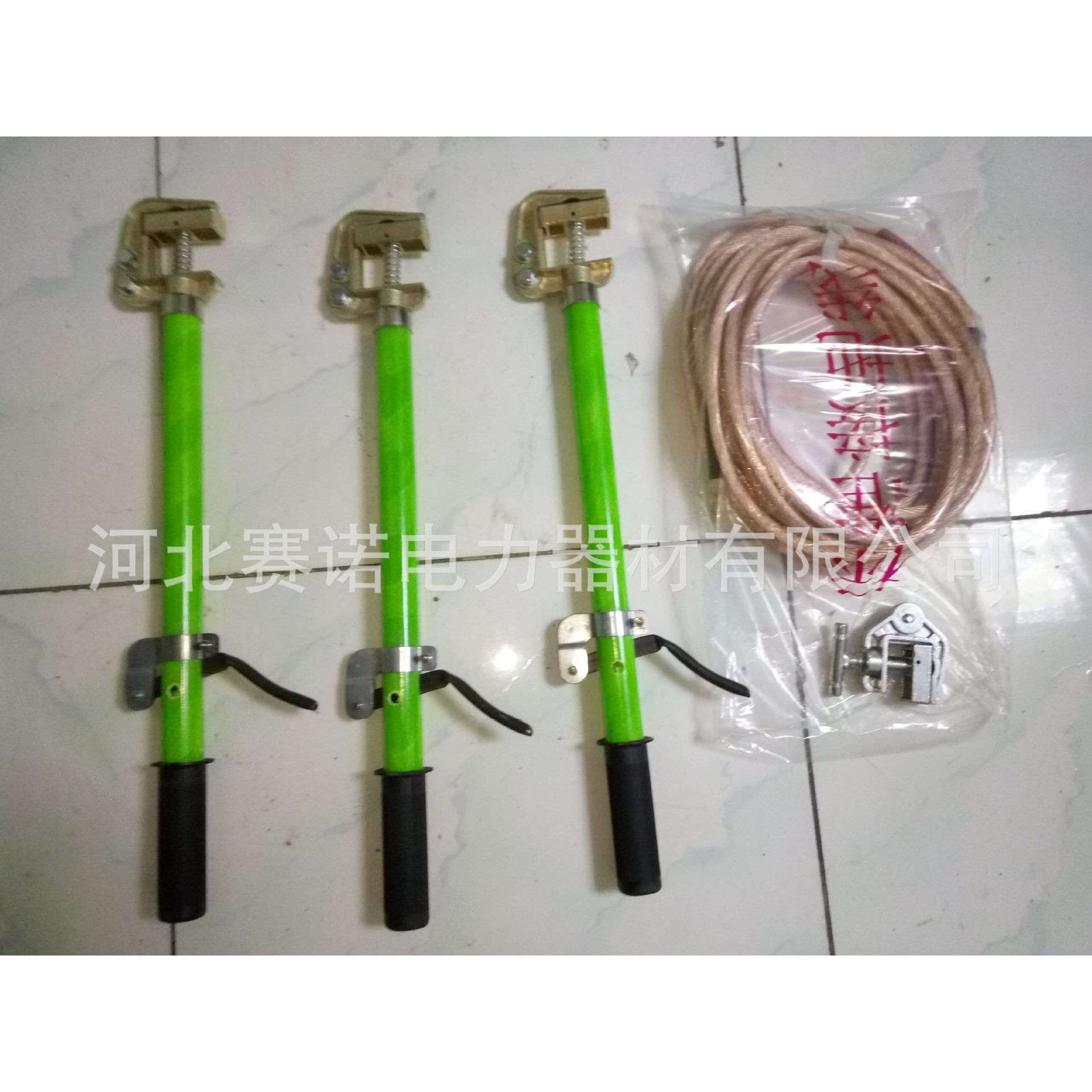 JDX-NST10KV铜头手握弹簧接地线10kv携带型接地线10kv母排接地线