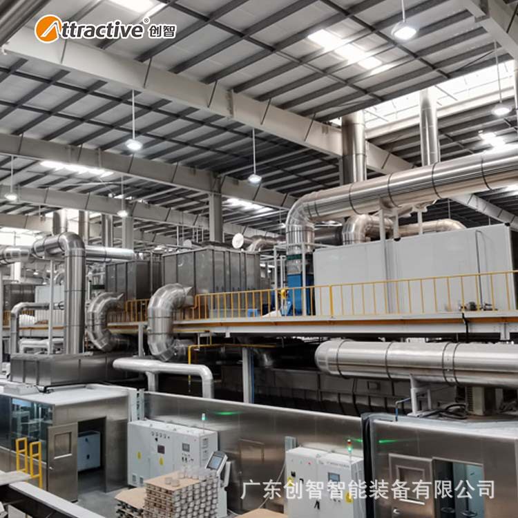 【广东创智】不粘锅订置涂装生产线设备锅具喷涂前处理清洗系统