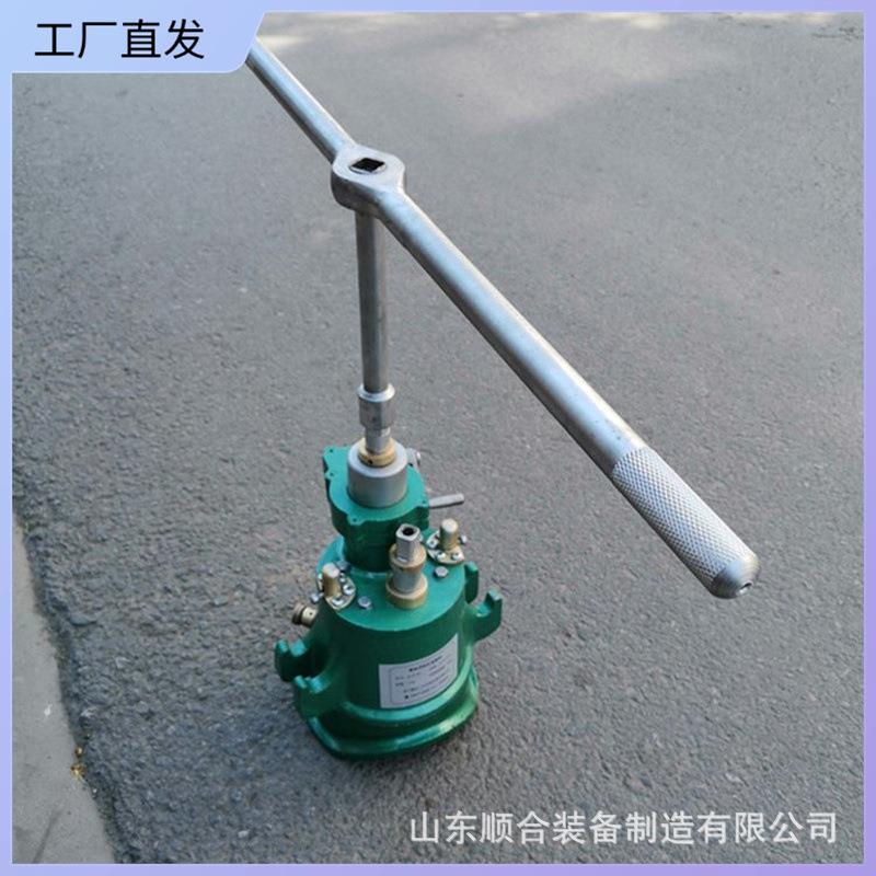 手动钻孔攻丝器设计合理密封带压打孔机ZG2-50密封式钻孔攻丝机