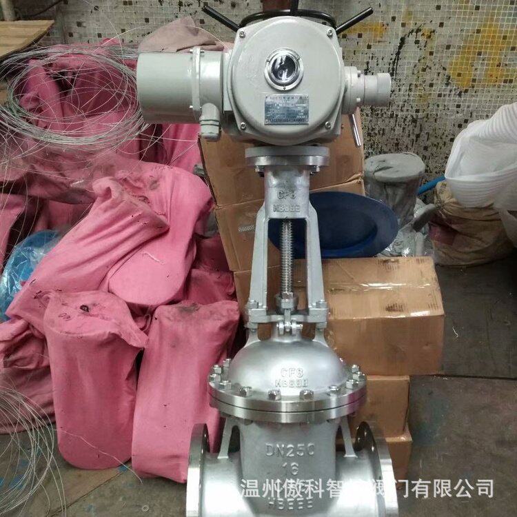 普通开关型电动闸阀 Z941H-16C DN50 铸钢电动法兰明杆楔式闸阀