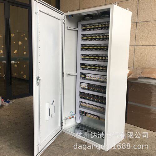 杭州厂家批发 现货PLC柜 镀锌板柜喷漆 控制柜成套 配电柜