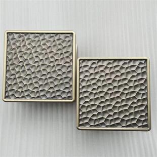 方形大拉手中式把手酒店门包间拉丝青古铜大把手精雕锤纹仿古拉手