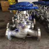 J41W 10RL 直通式 手动316L不锈钢截止阀 法兰截止阀 蒸汽截止阀